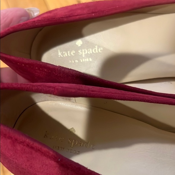 Kate Spade Red Heels Elegant Pumps - Picture 2 of 4